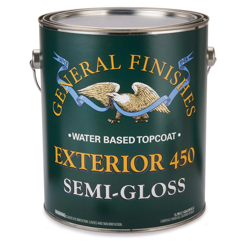 Exterior 450 Water Based Varnish - Sheen:Semi-Gloss - Size:1 Gallon
